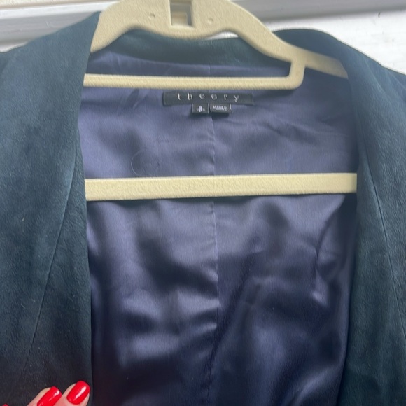 Theory lamb suede Jacket. - Picture 3 of 3